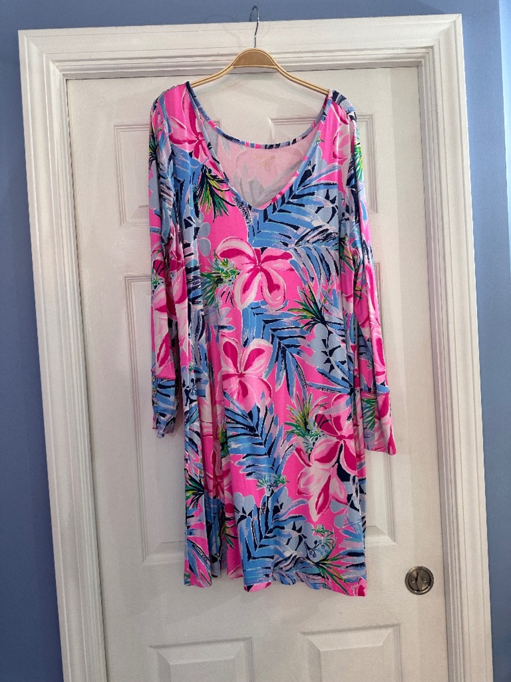 Lilly Pulitzer - Kaisley Dress in Pretty in Pink Cockatoo - XXL